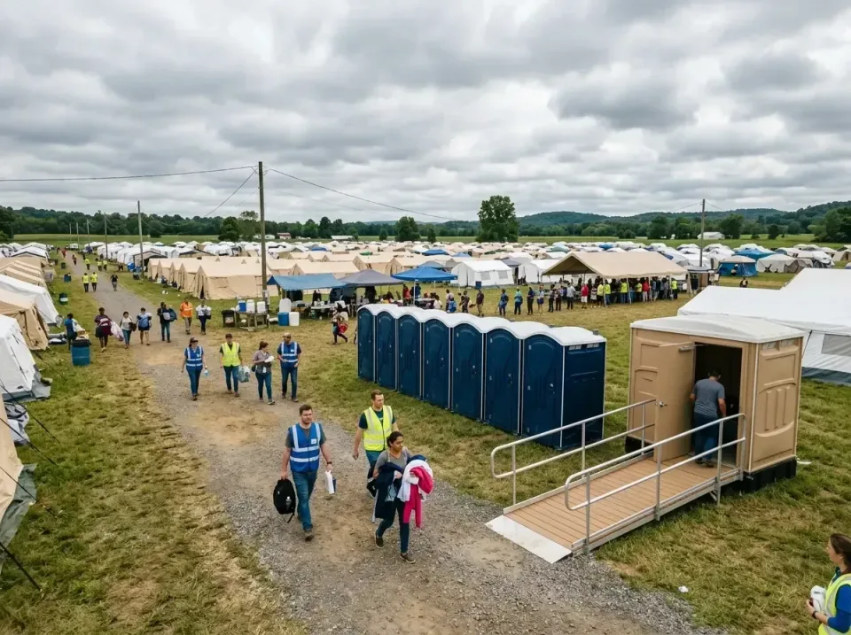 disaster-relief-camp-restrooms-010 — frequently asked questions, Dumpster & Portable Bathrooms Rental in Albany, OR